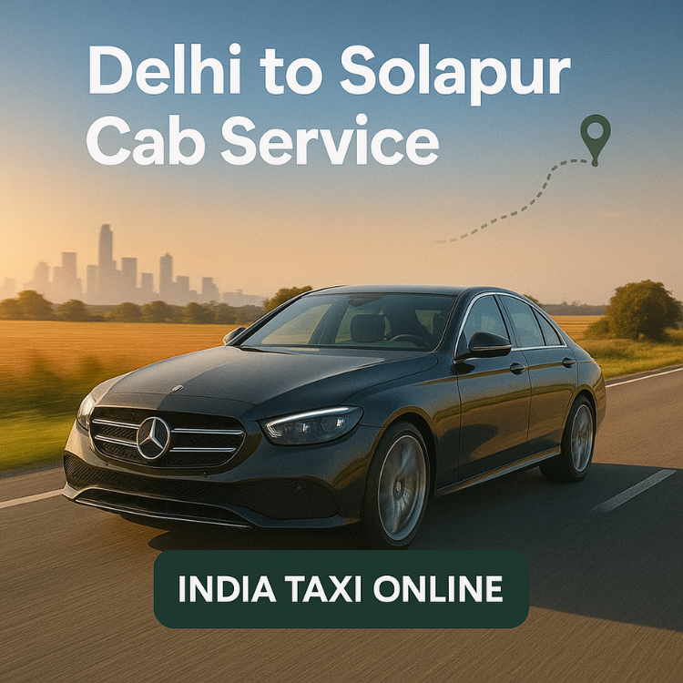 Delhi to Solapur Cab Service
