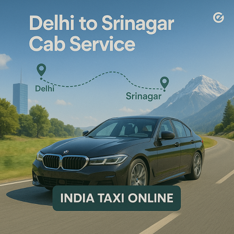 Delhi to Srinagar Cab Service