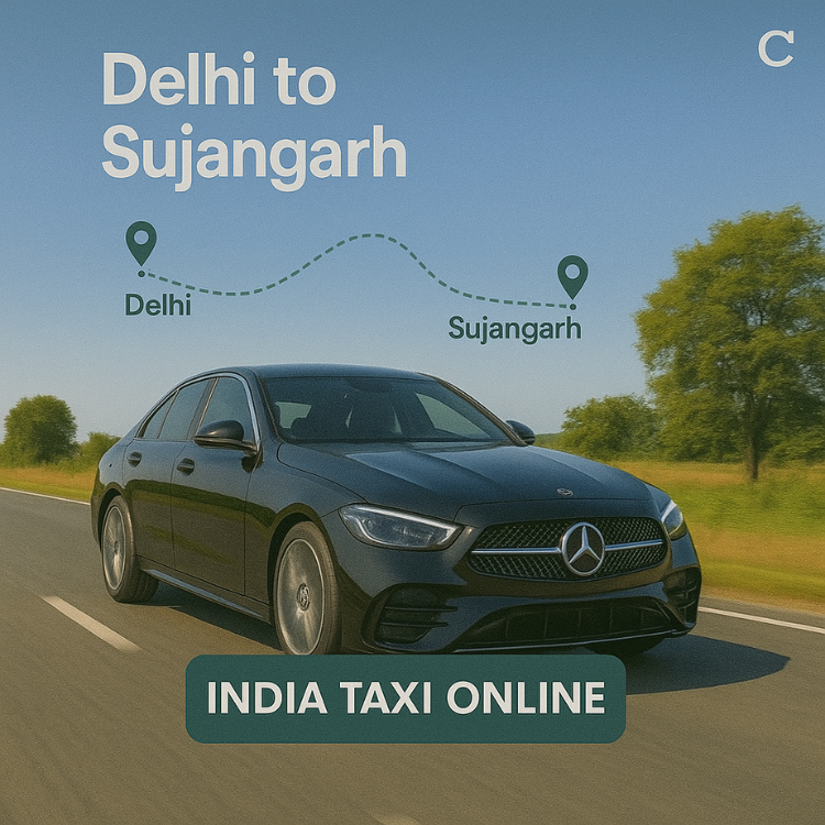 Delhi to Sujangarh Cab Service