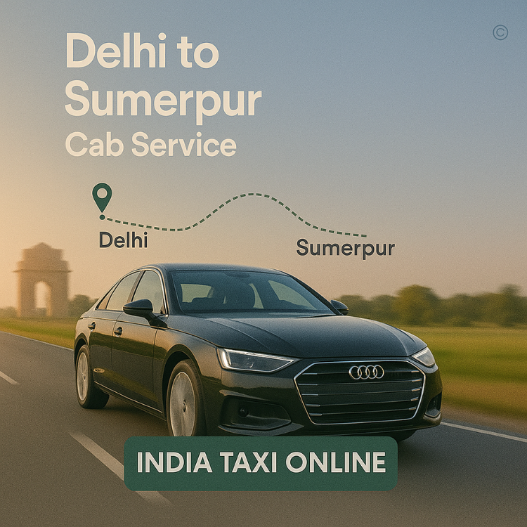 Delhi to Sumerpur Cab Service