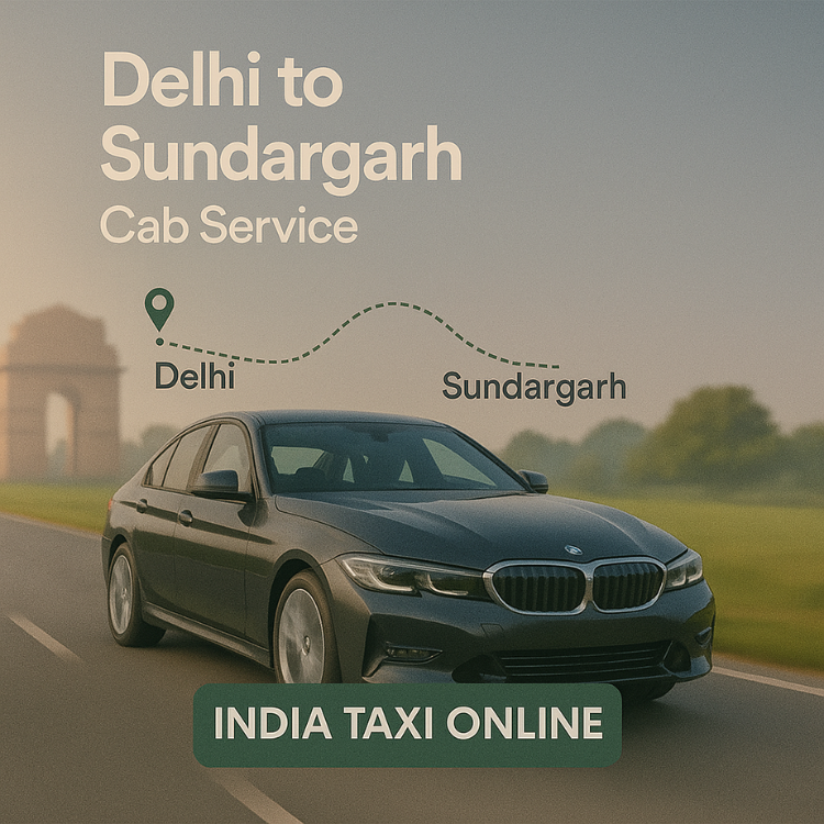 Delhi to Sundargarh Cab Service