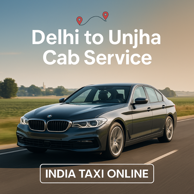 Delhi to Unjha Cab Service