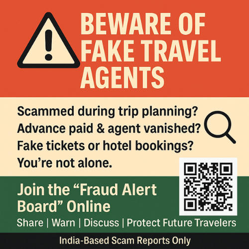 Fraud Alert for Indian Travelers India