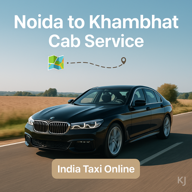 Noida to Khambhat Taxi