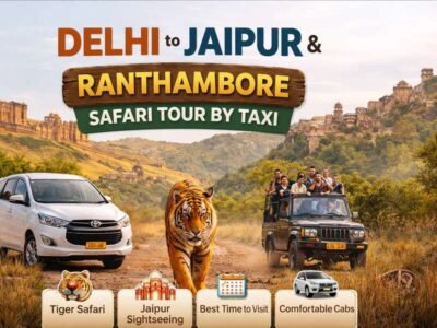 Delhi to Jaipur and Ranthambore Safari Tour by Taxi – Route, Distance & Travel Guide