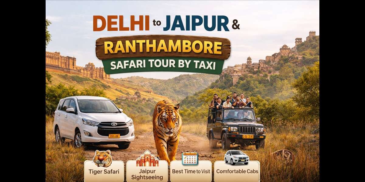 Delhi to Jaipur and Ranthambore Safari Tour by Taxi – Route, Distance & Travel Guide