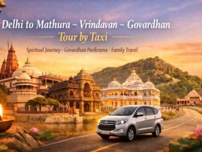 Delhi to Mathura, Vrindavan, Gokul & Govardhan Tour by Taxi – Complete Spiritual Travel Guide