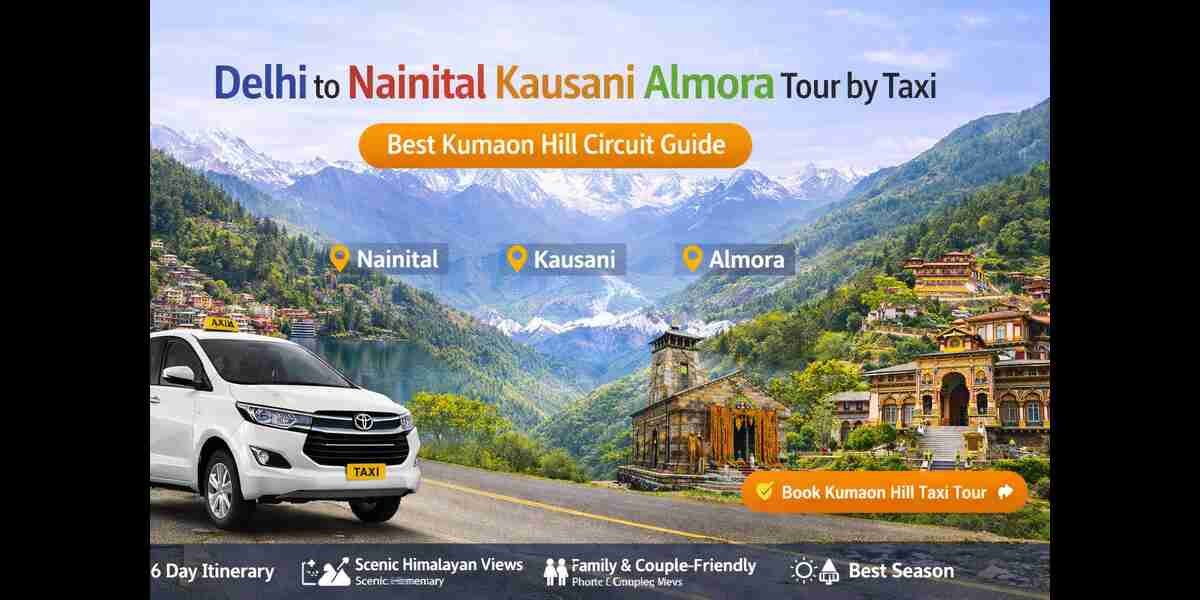 Delhi to Nainital Kausani Almora Tour by Taxi