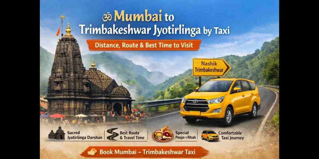 India Taxi Online 3 Mumbai to Trimbakeshwar Jyotirlinga by Taxi – Distance, Route & Best Time to Visit