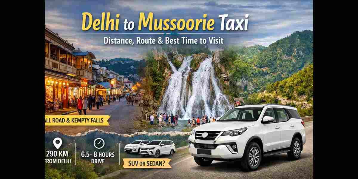 Book Delhi to Mussoorie Taxi