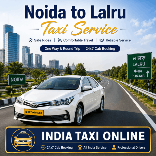 Noida to Lalru Taxi
