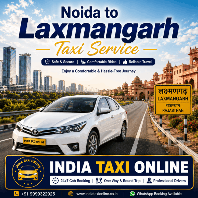 Noida to Laxmangarh Taxi