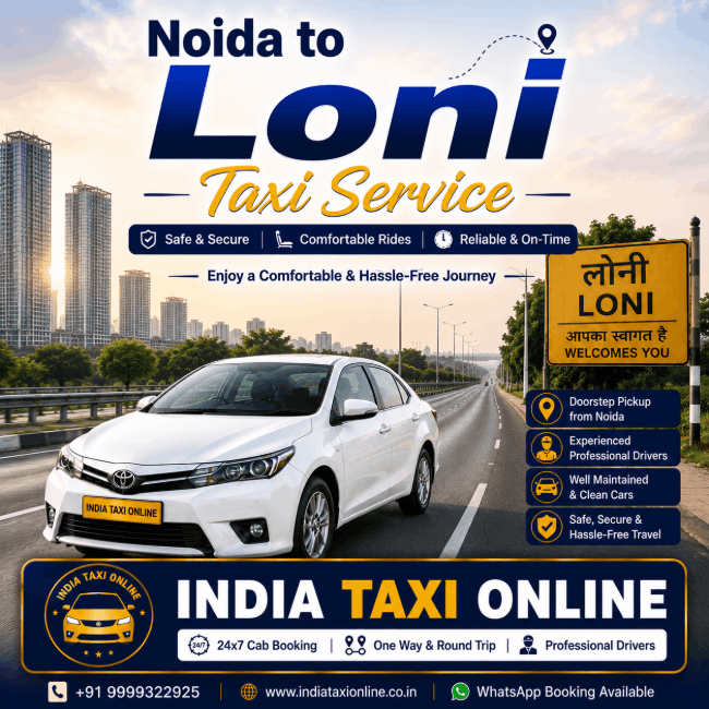 Noida to Loni Taxi Noida to Loni Taxi