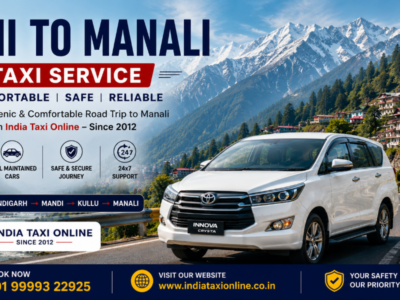 Delhi to Manali Taxi Service