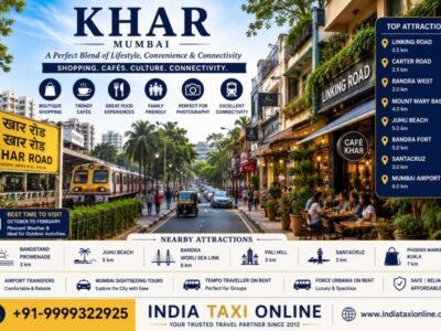 Khar in Mumbai featuring boutique shopping, cafés, modern streets and vibrant suburban lifestyle