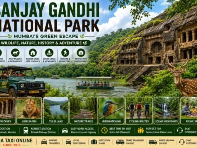 Sanjay Gandhi National Park featuring lush forests, Kanheri Caves, wildlife, scenic trails and tropical greenery in Mumbai