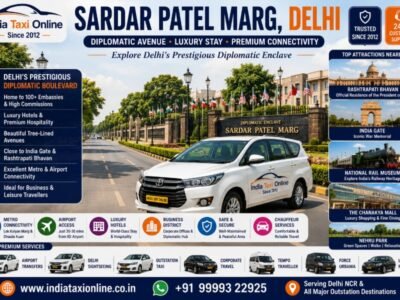 Sardar Patel Marg Delhi Travel Guide Sardar Patel Marg featuring Diplomatic Enclave, luxury hotels, embassies and tree-lined boulevard in New Delhi.