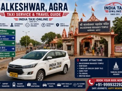 Balkeshwar Agra Taxi Service & Balkeshwar Mahadev Temple Balkeshwar Agra with Balkeshwar Mahadev Temple and India Taxi Online taxi service