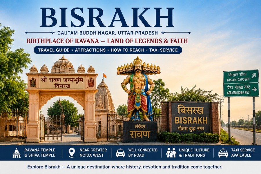 Bisrakh village near Greater Noida known for its Shiva temple and Ravana birthplace tradition