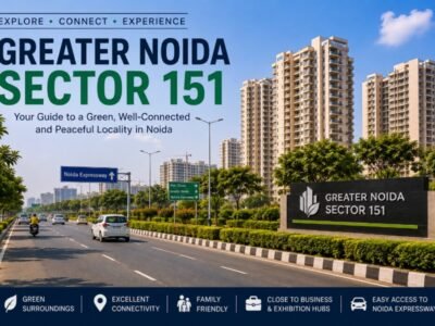Greater Noida Sector 151 Noida Travel Guide Greater Noida Sector 151 Noida with modern roads, greenery and residential surroundings
