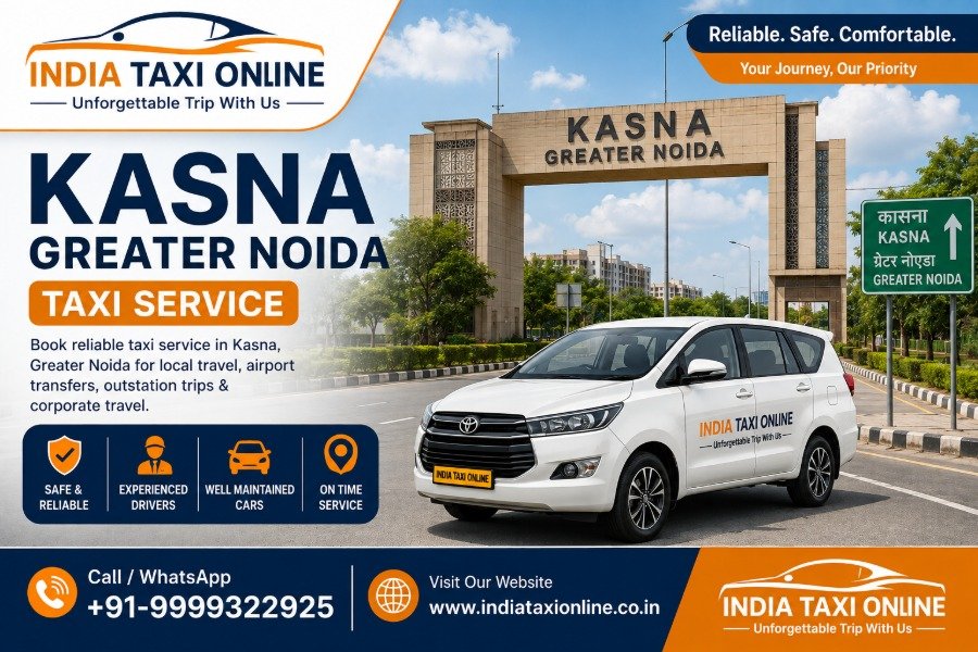 India Taxi Online taxi service in Kasna Greater Noida