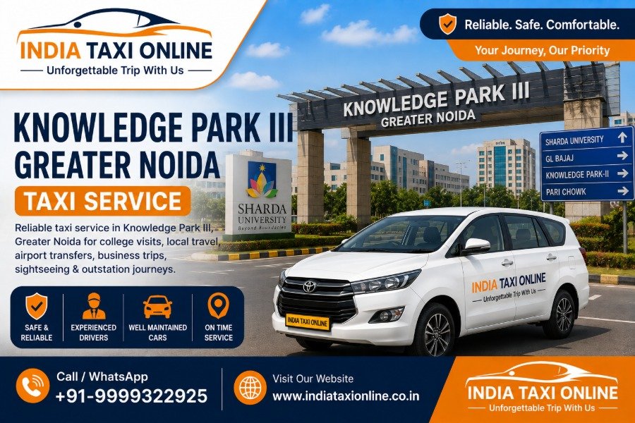 India Taxi Online taxi service in Knowledge Park III Greater Noida