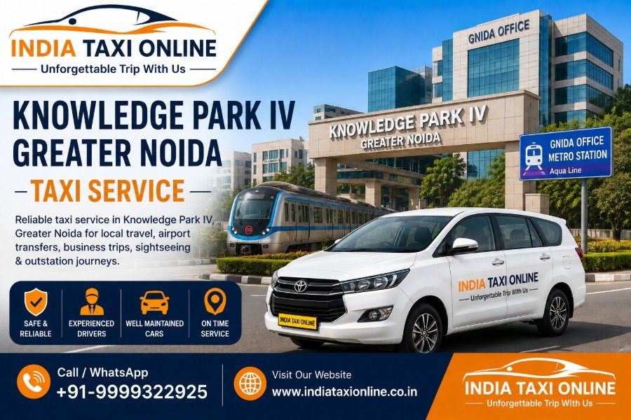 India Taxi Online taxi service in Knowledge Park IV Greater Noida