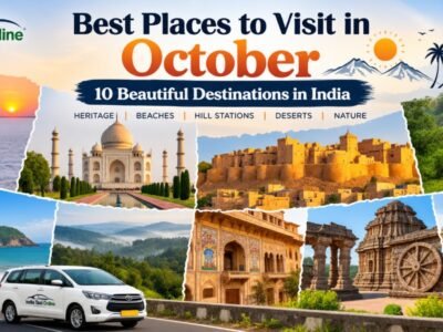 Explore 10 beautiful Indian destinations to visit in October, from Agra and Jaisalmer to Goa, Coorg, Kutch and Mysuru.