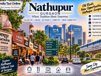 Nathupur Gurgaon village streets near DLF Phase 3 and Cyber City Nathupur Gurgaon — where traditional village character meets modern DLF Phase 3 and Cyber City.