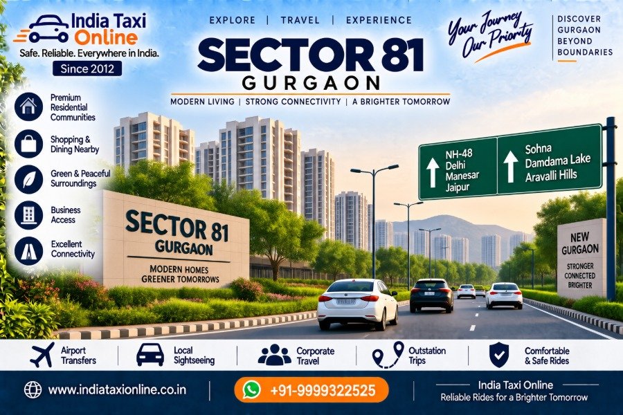Sector 81 Gurgaon modern residential locality near NH-48 and New Gurgaon