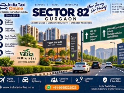 Sector 82 Gurgaon modern residential locality near NH-48 and Vatika India Next