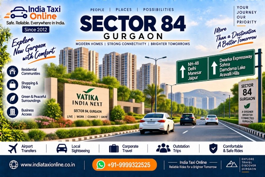 Sector 84 Gurgaon with modern residences, NH-48 and Dwarka Expressway connectivity